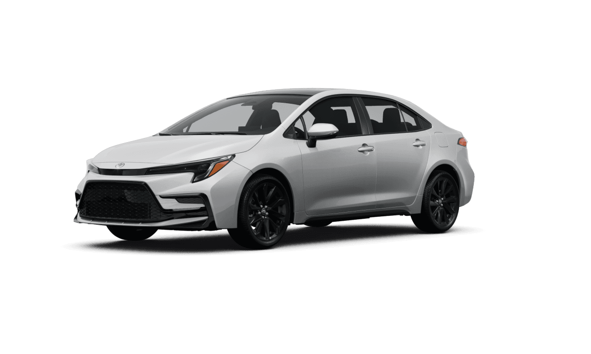 Toyota Corolla  - Front view Toyota Corolla  - Front view